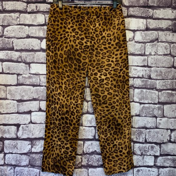 Jones New York Pants - Jones New York Animal Print Ankle Pants Size 4